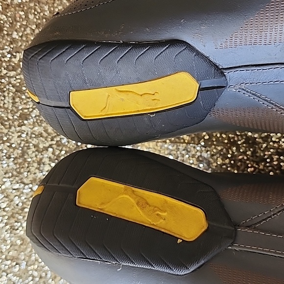 Puma Vedano V Sneakers Mens 11 Gray Leather Slip On Casual ,Pre-owned - Picture 10 of 13